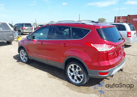 2013 Ford Escape Titanium z USA, uszkodzony, nr VIN 1FMCU0J93DUB57451
